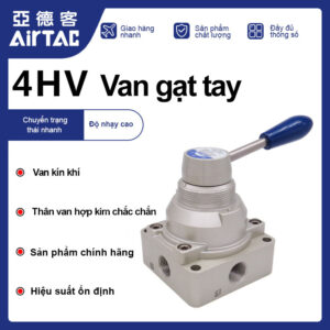 4HV210-06 Van gạt tay khí nén Airtac (4HV21006 5 cửa 2 vị trí - 5/2)