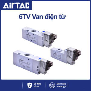 6TA0510 Van tác động khí nén Airtac (6TA0510, ba cửa hai vị trí - 3/2)