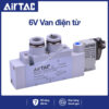 6V120 Van điện từ khí nén Airtac (6V120 năm cửa hai vị trí - 5/2)