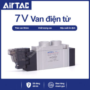 7V0510 Van điện từ khí nén Airtac (7V0510 Năm cửa hai vị trí - 5/2)