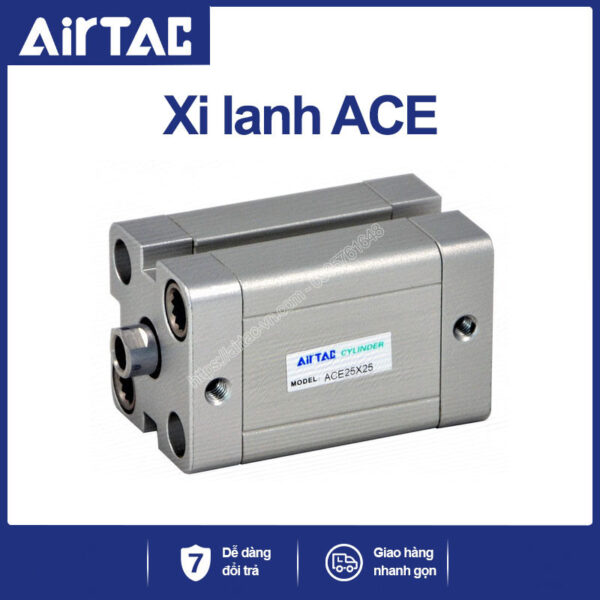 ACE100X15S Xi lanh compact Airtac (ACE100-15S)