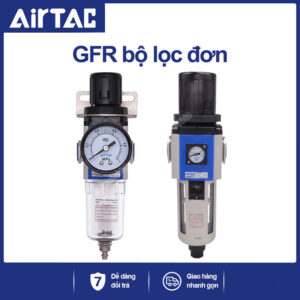 GFR300C-15A Lọc khí nén Airtac (GFR300C15A bộ lọc đơn, xả tự động)