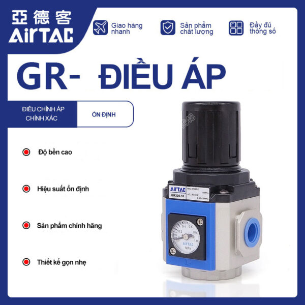 GR300-10 Điều áp khí nén Airtac (GR30010)