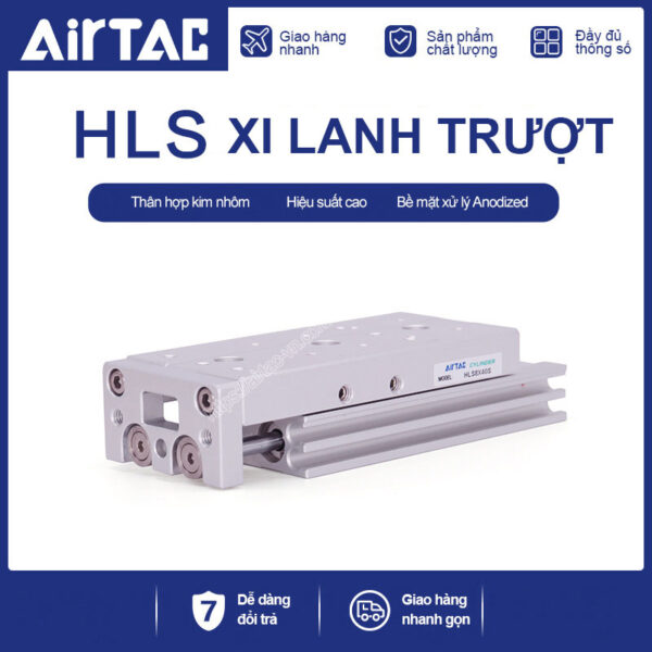 HLS20X50 Xi lanh trượt Airtac (HLS20-50)