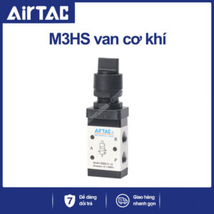 M3HS210-06 Van cơ khí khí nén Airtac (M3HS21006 ba cửa hai vị trí - 3/2)