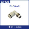 PL10-02 Nối nhanh góc ren ngoài Airtac (PL10-02-S thép)