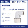 PLF06 M8 Nối nhanh góc ren trong Airtac (PLF06-M8 Màu trắng)