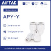 PY4 Nối nhanh chữ Y đều Airtac (PY4 Màu trắng)