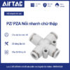 PZ6 Nối nhanh chữ thập Airtac (PZ6 Màu trắng)