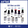 S3R110-06 Van cơ khí khí nén Airtac (S3R11006 ba cửa hai vị trí - 3/2)