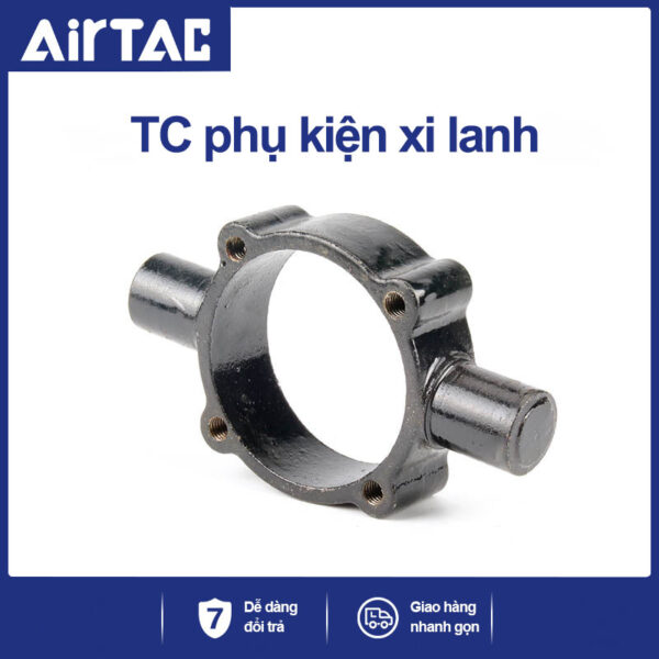 TC100  đế xi lanh (sừng trâu) Airtac (TC cho xi lanh phi 100 )